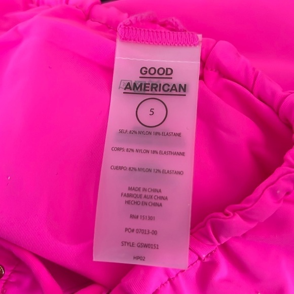 Good American TinyTies Bikini Bottom NWT size 5 - Picture 4 of 7